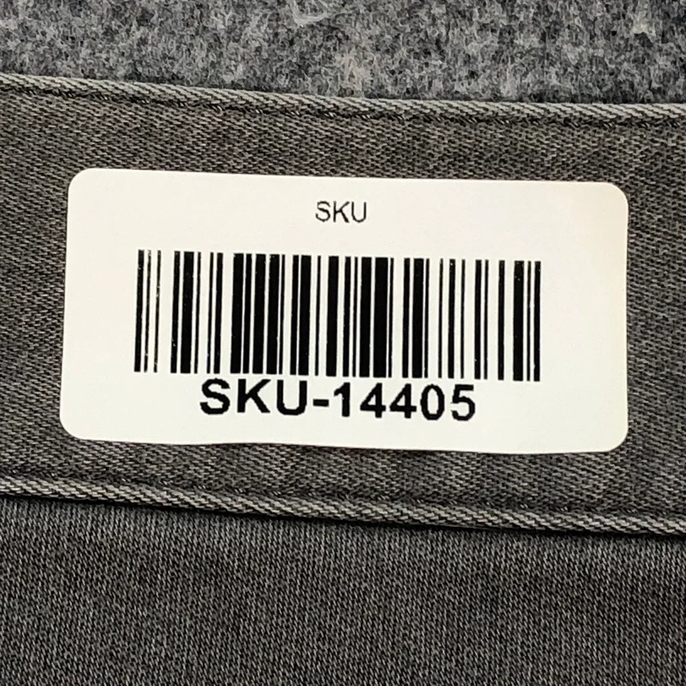 Banana Republic Mens Traveler Pants 32x34 Slim Fit Stretch Gray Cotton Denim